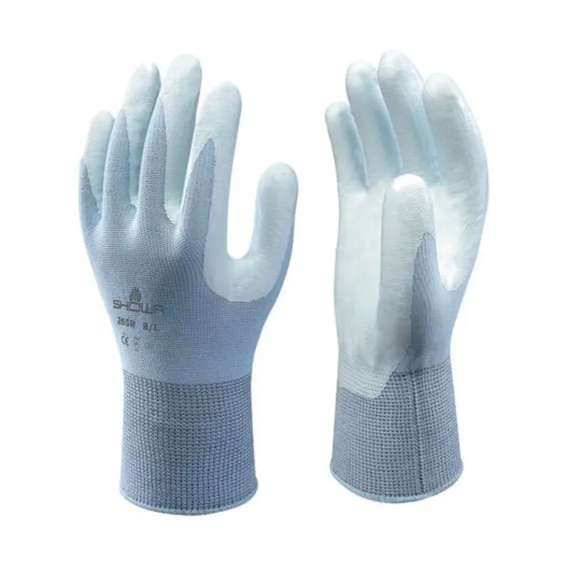 Showa Size 9/XL Showa 265R Nylon/Nitrile Multi Purpose Gloves - Light Blue
