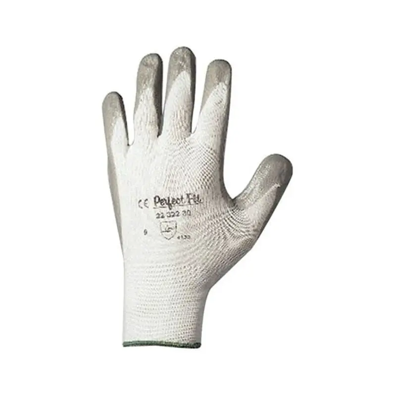 Honeywell Size 9/L - Polytril Polyamide/Nitrile Mechanical Gloves -White/Grey