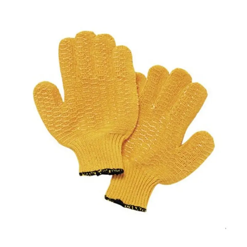 Select Size 9 Criss Cross Gloves Mens- Orange