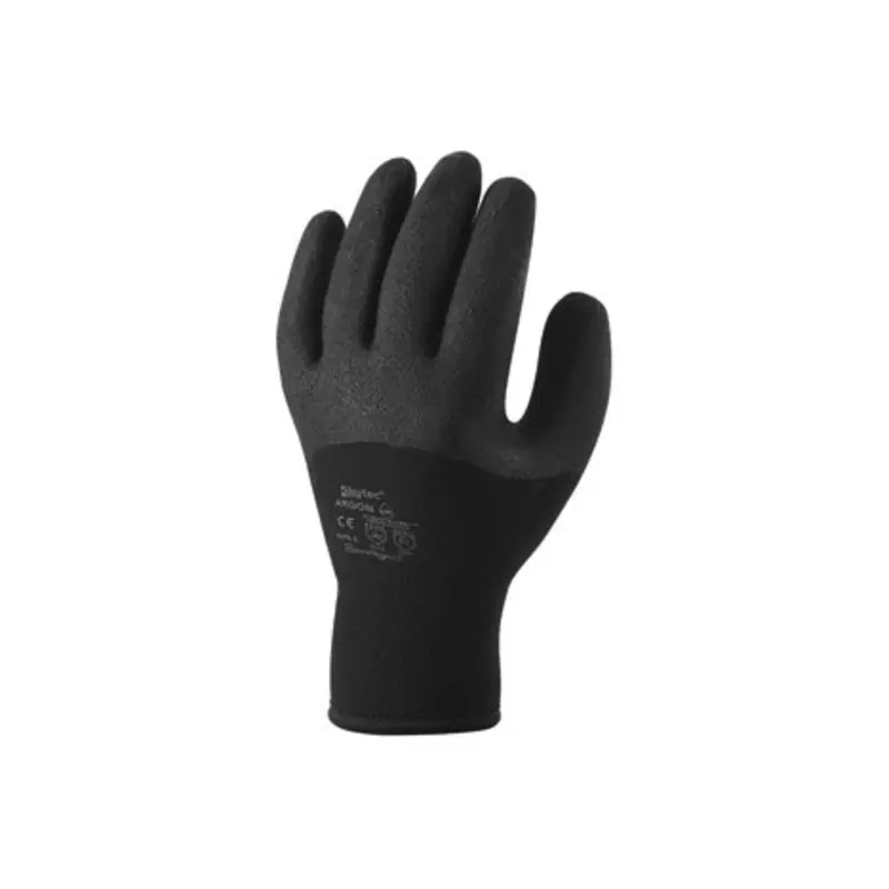 Skytec Size 9/L PVC HPT/Nylon Cold Protection Gloves - Black