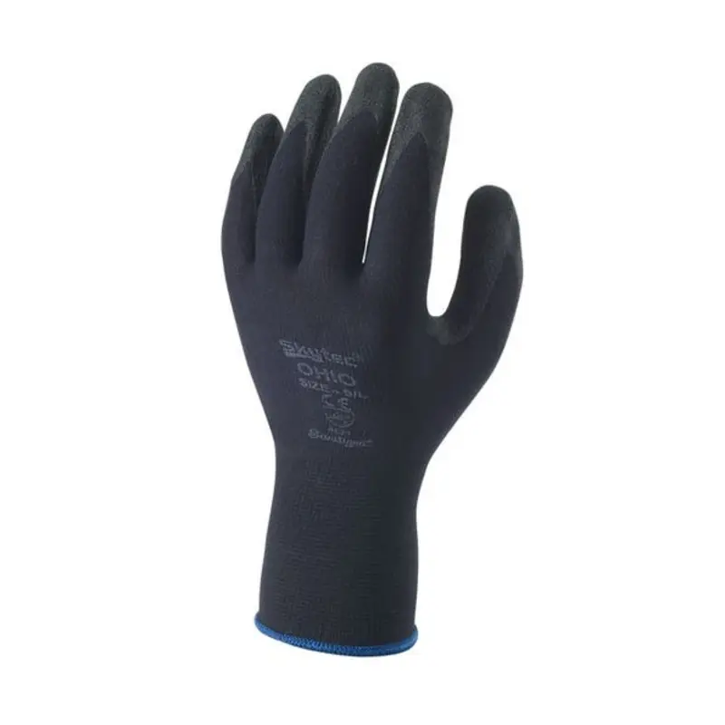 Skytec Size 8/M Ohio Foam Nylon/HPT Multi Purpose Gloves - Black