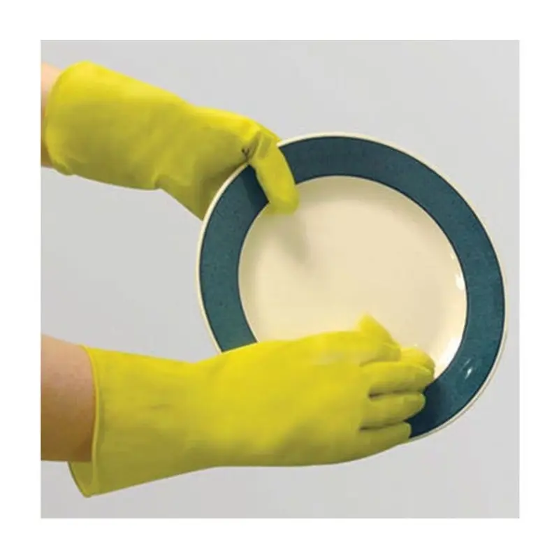 Polyco Size 8/M - Matrix Latex Rubber Chemical Resistant Gloves - Blue