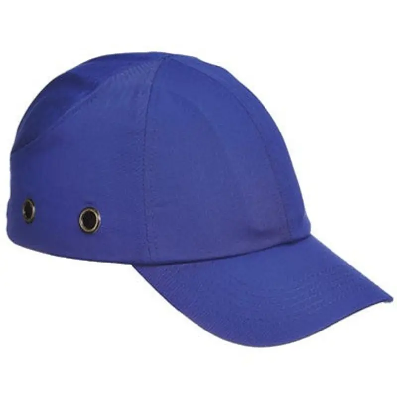 Portwest 7cm Royal Blue Cotton/ABS/EVA Portwest Long Peak Bump Cap