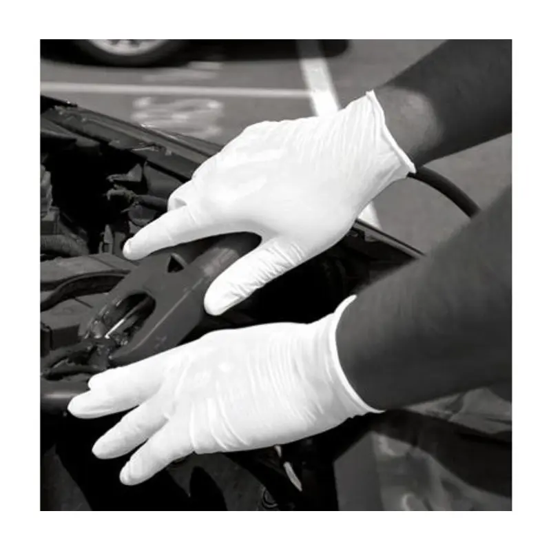 Polyco Size 7/S - GL818 Natural Latex Disposable Hand Protection Gloves - Box of 100