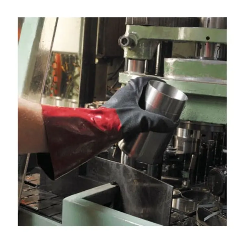 Ansell Size 10/XL - 58-530B Nitrile Chemical Protection Gloves - Grey