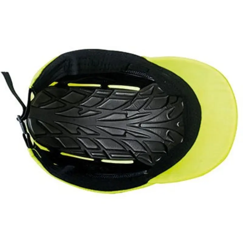 Portwest 5cm High Visibility Yellow Nylon/ABS/EVA AirTech Mid Peak Bump Cap