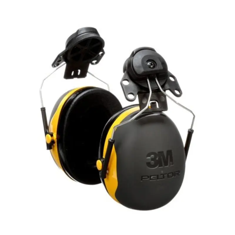 3M 30dB Peltor X2 Black/Yellow Helmet Mounted Earmuff