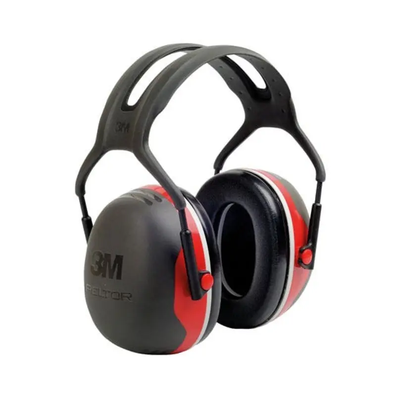 3M 33dB Peltor X3 Black/Red Headband Earmuff