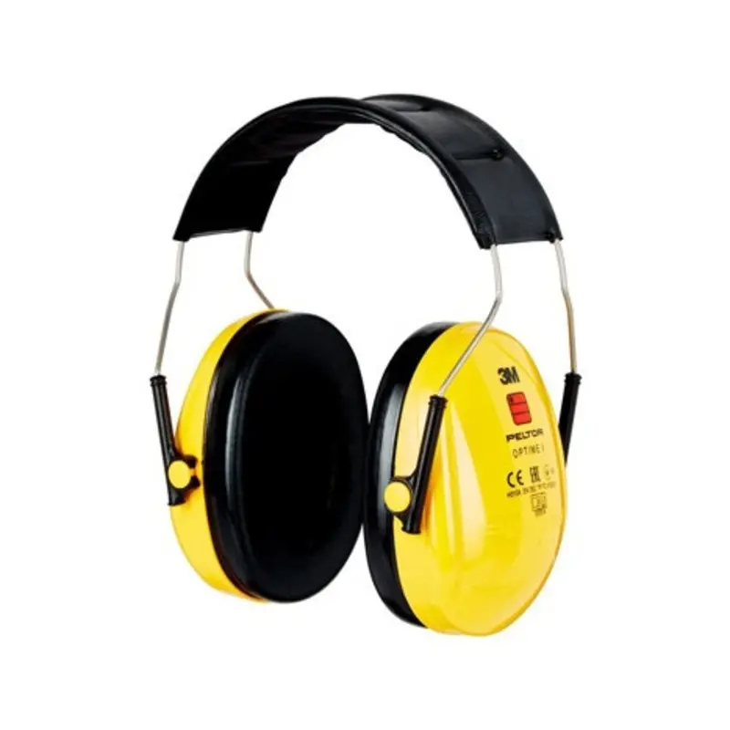 3M 27dB Peltor Optime I Yellow Headband Earmuff