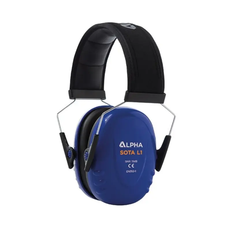 Alpha Solway 23dB Blue Low Attenuation Headband Ear Defender