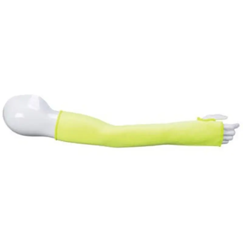Portwest Size 14in/35cm - Fibre/Polyester Cut Resistant Sleeves - Yellow