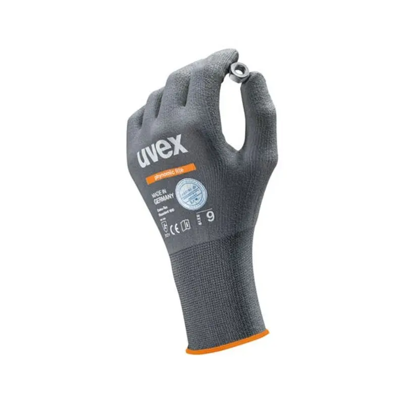 UVEX Size 10/XL Phynomic Lite Polyamide/Elastane Mechanical Gloves - Grey/Grey