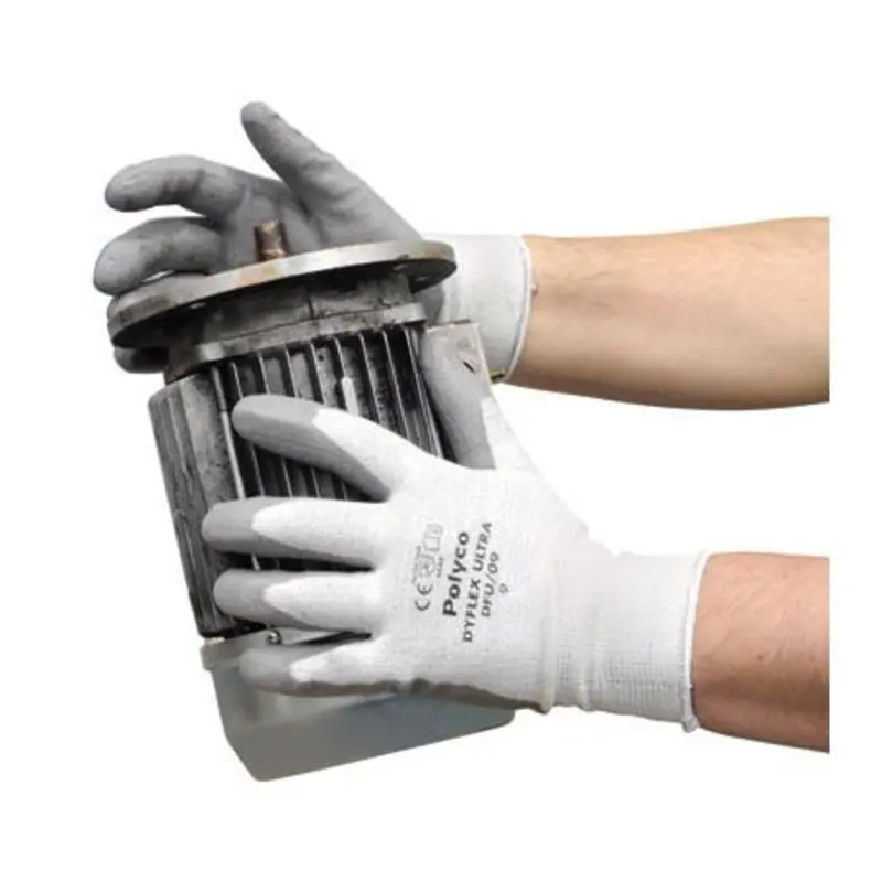 Polyco Size 10/XL - Dyflex Ultra Polyurethane Cut Resistant Gloves - Grey