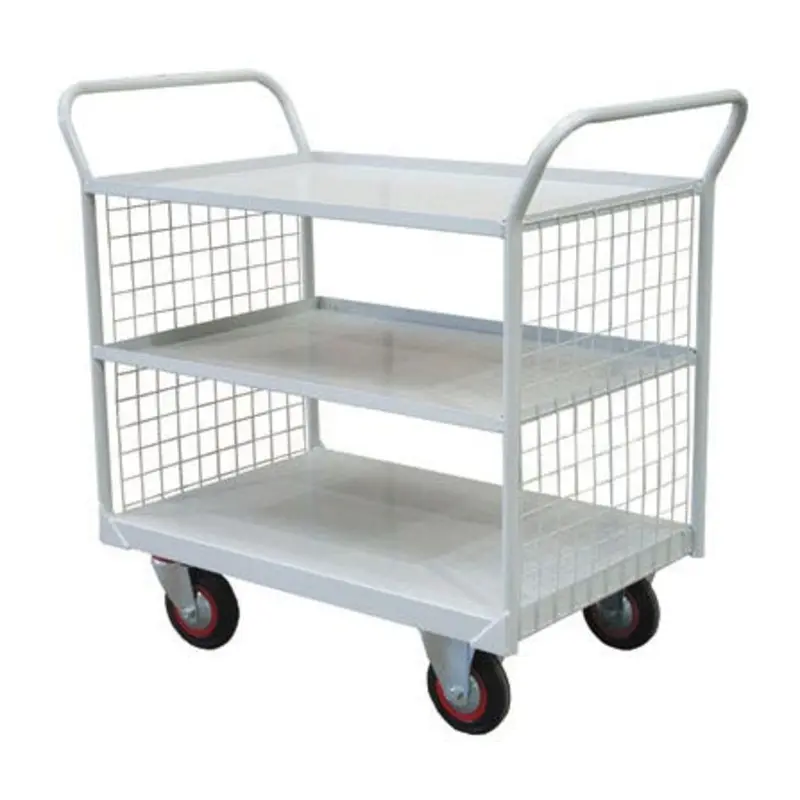 QMP Shelf Trucks - Blue  | MSC Industrial Supply Co.