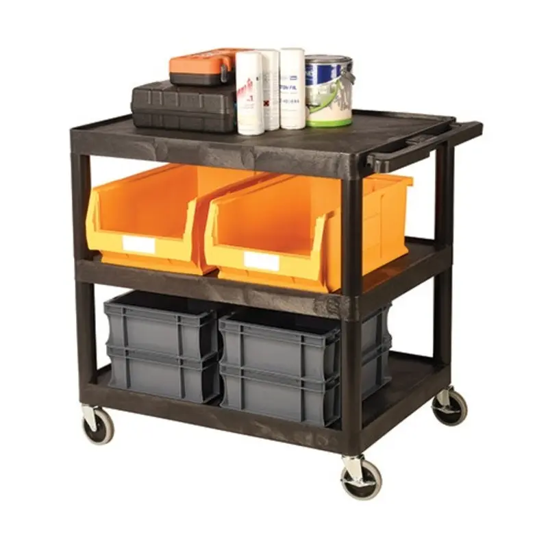 Barton Large Utility Tray Carts  | MSC Industrial Supply Co.