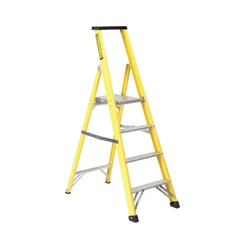 Little Glass-Fibre Platform Step Ladders  | MSC Industrial Supply Co.