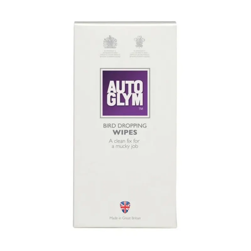 Autoglym X10 Bird Dropping Wipes  | MSC Industrial Supply Co.