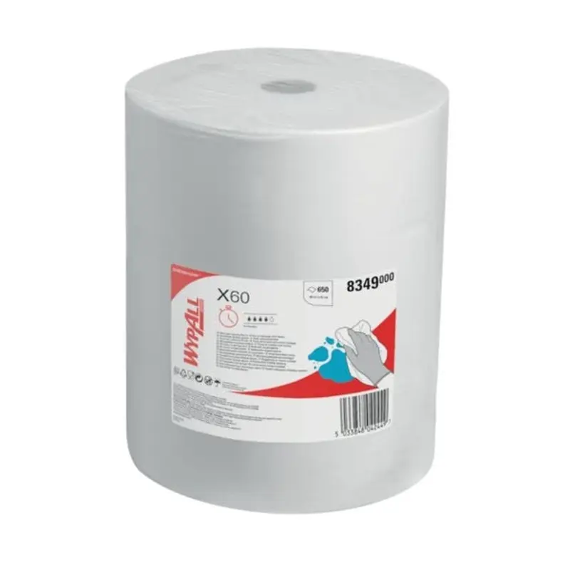 WypAll X60 Multi-Task Cloths Jumbo Roll White