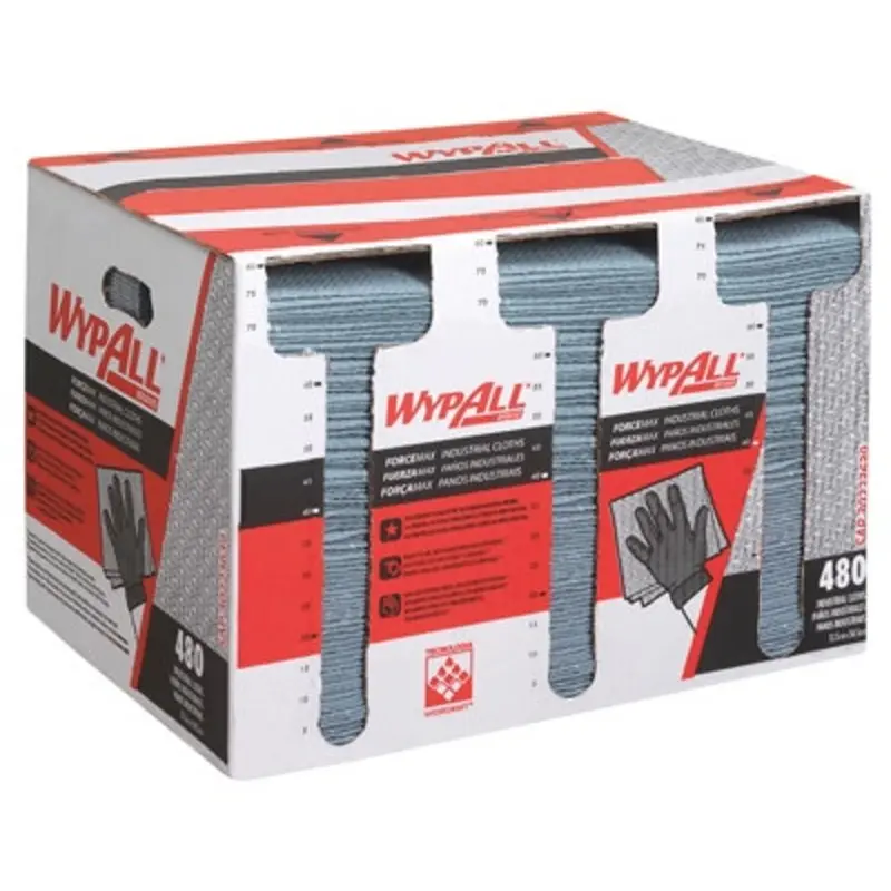 Kimberly Clark Forcemax Grey Cloths Box of 480