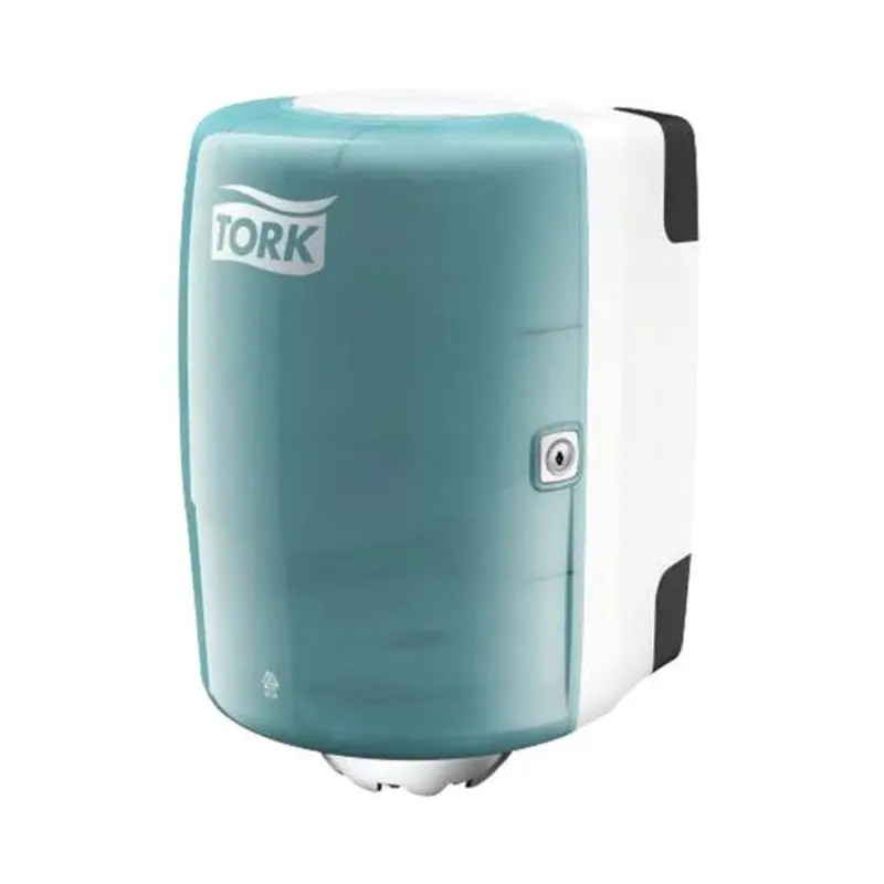 Tork White / Turquoise M2 Centrefeed Dispenser