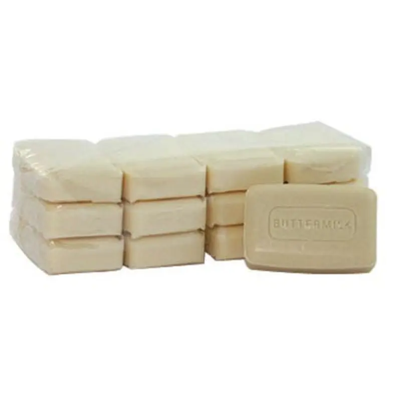 Bio Productions 70G Washroom Hand Soap Buttermilk Bar - Pack of 12