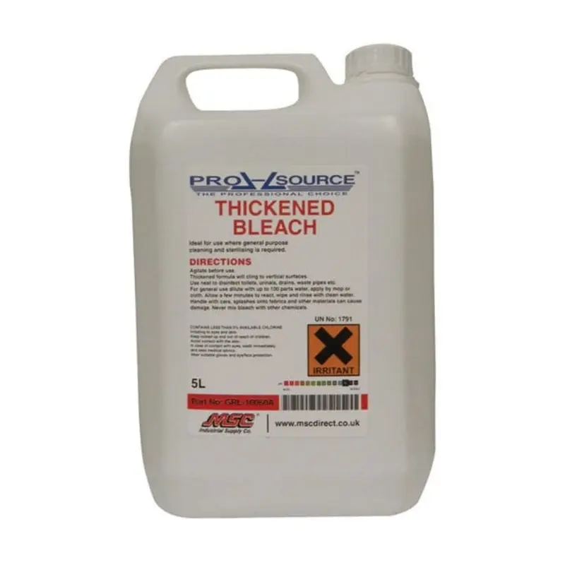 Pro-Source 5 Litre Thickened Bleach