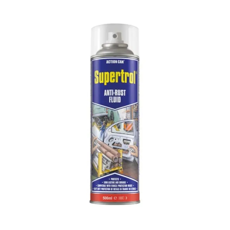 Action Can 500ml Supertrol Anti-Rust Fluid Aerosol