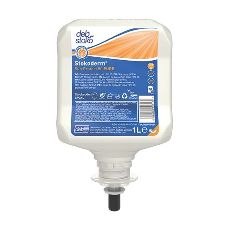 Deb 1L Stokoderm Sun Protect 50 Pure Cartridge