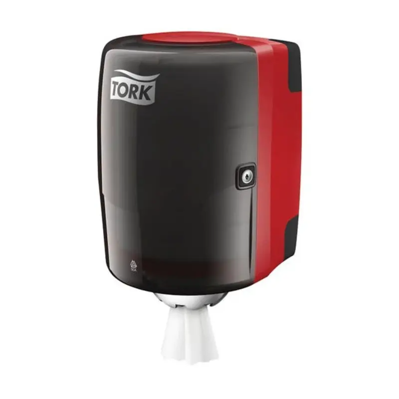 Tork Smoke / Red M2 Centrefeed Dispenser