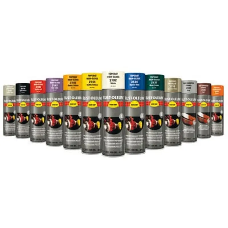 Rustoleum 500ml Hard Hat Topcoat Aerosol Paint - National Blue