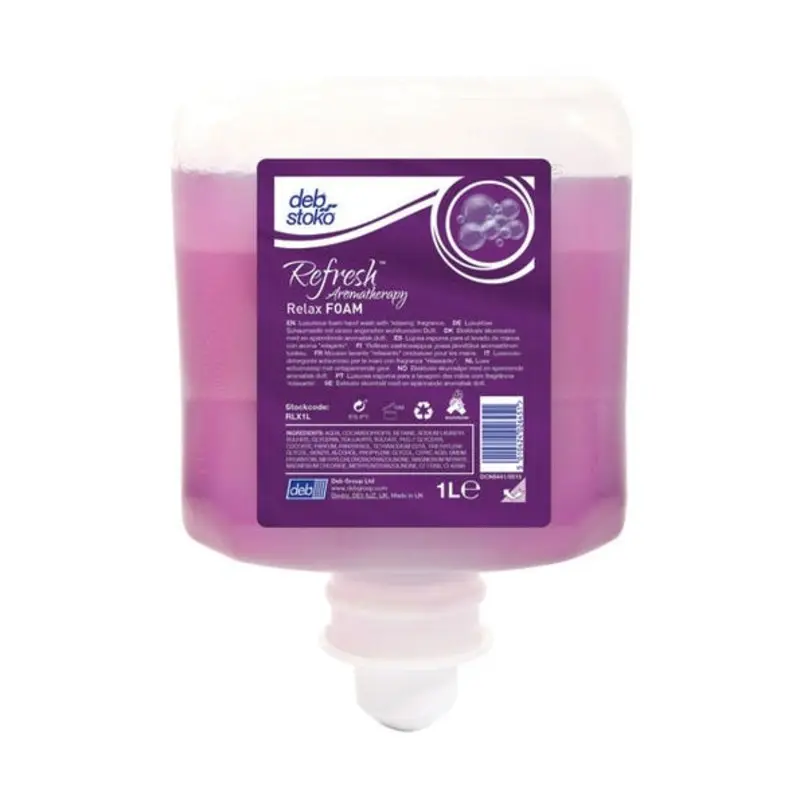 Deb 1L Refresh Relax Foam Cartridge