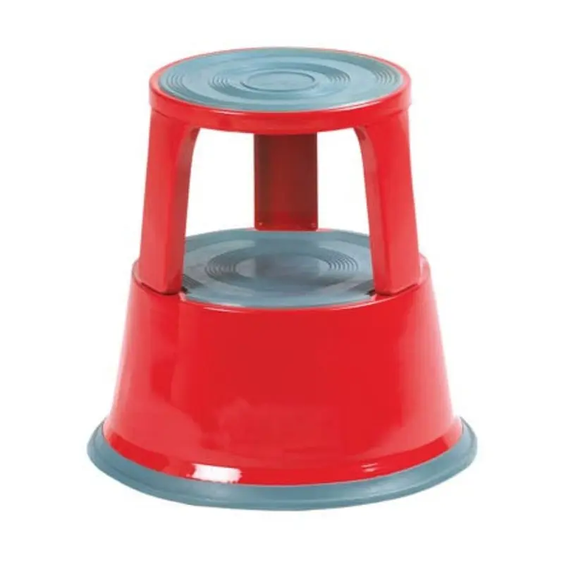 Pro-Source GS Approved Steel Kick Steps - Red