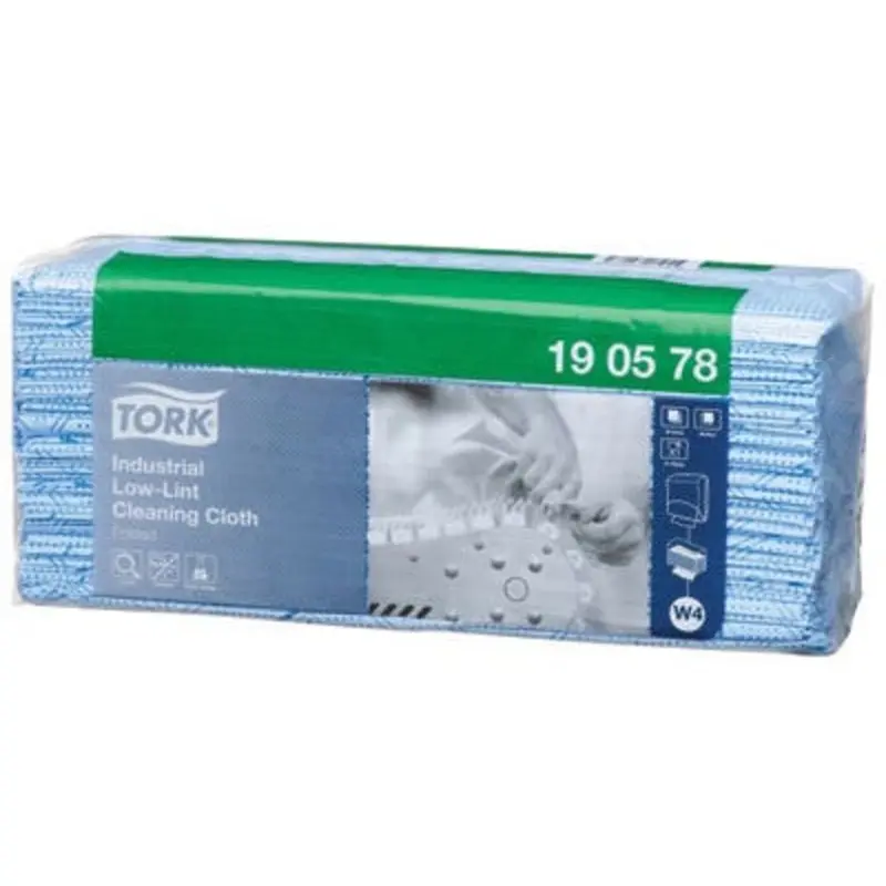 Tork Extreme Low Lint Cloth Blue - Pack of 80