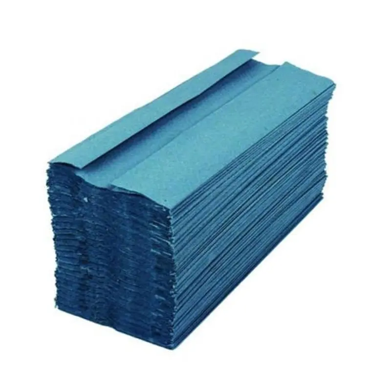 Pro-Source Blue Single Ply C-Fold Paper Towels - Pack of 240