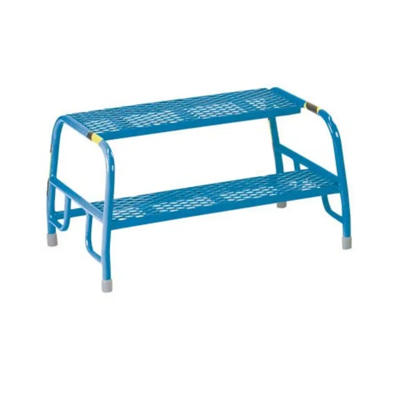 Pro-Source Buttress 5 Step Blue Handrail