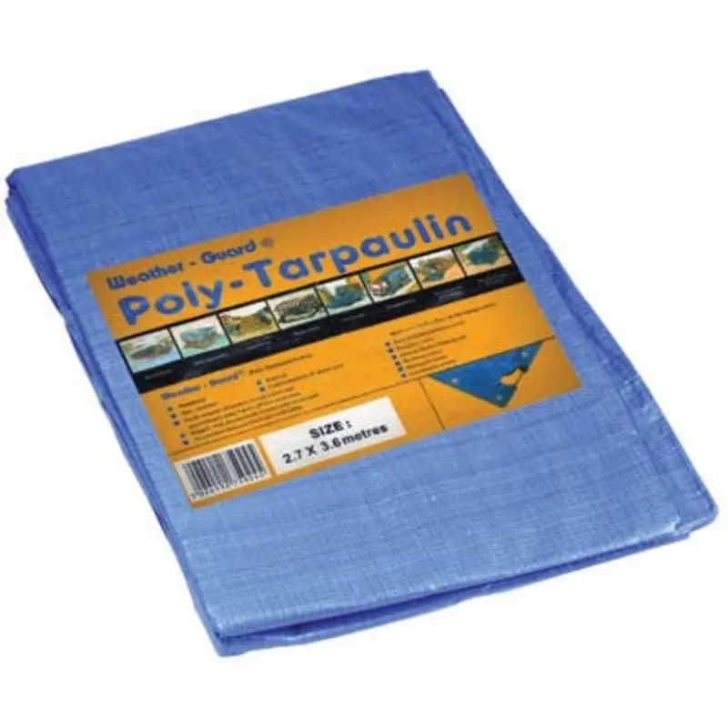 Select 7 x 9m Blue Polyethylene Tarpaulin