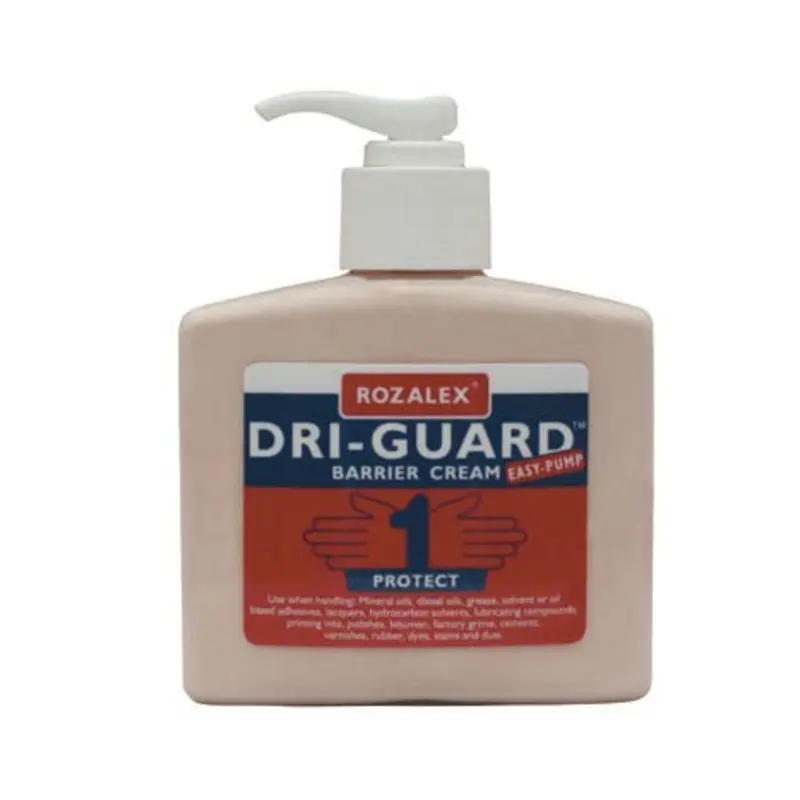 Rozalex 250ml Pump Barrier Cream Rozalex Dri Guard
