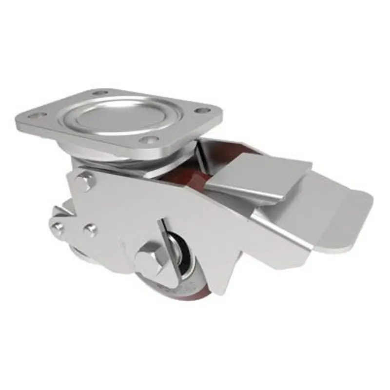 BIL 80mm Medium Duty Swivel Castor Polyurethane 400Kg Capacity