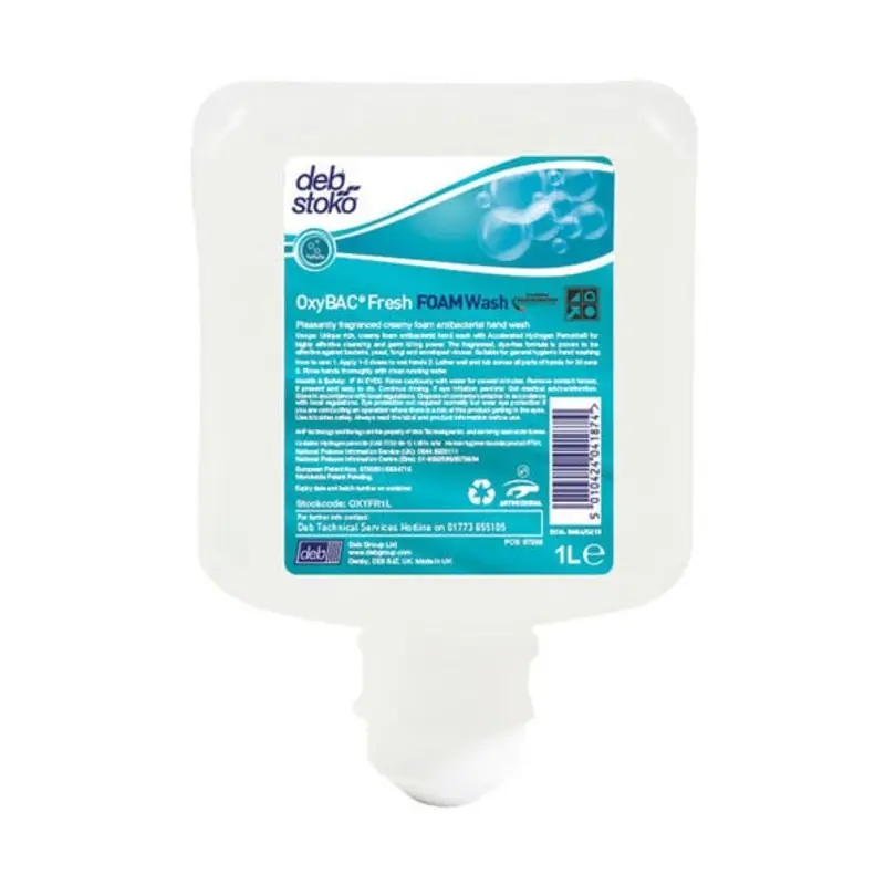 Deb 1L Cartridge Antibac Foam Hand Wash