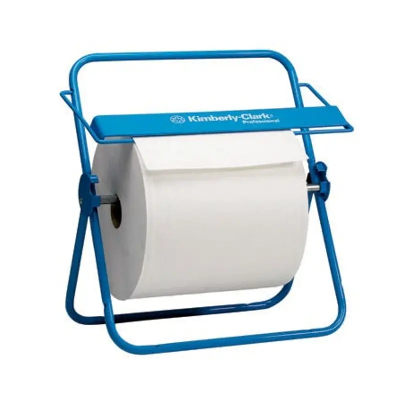 Kimberly Clark 6146 Wall Mounted Large Wiper Roll Dispenser - Blue