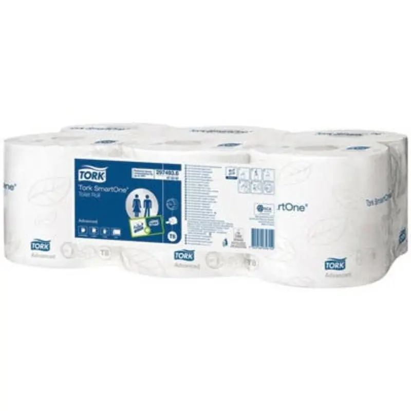 Tork 6 Smartone Toilet Roll White Rolls