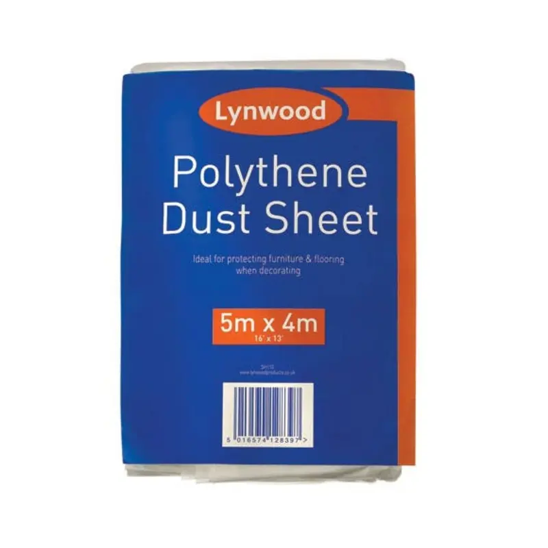 LG Harris 5m x 4m Polythene Dust Sheet