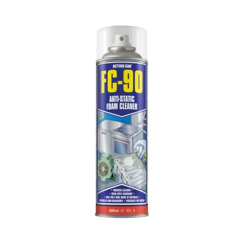 Action Can 500ml FC-90 Aerosol Anti-Static Foam Cleaner