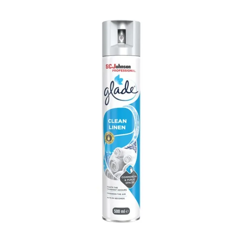 Glade 500ml Clean Linen Aerosol