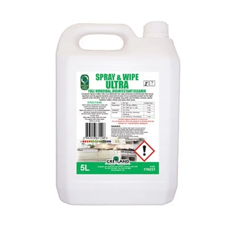 Pro-Source 5 Litres Spray & Wipe Ultra Full Virucidal Disinfectant Cleaner