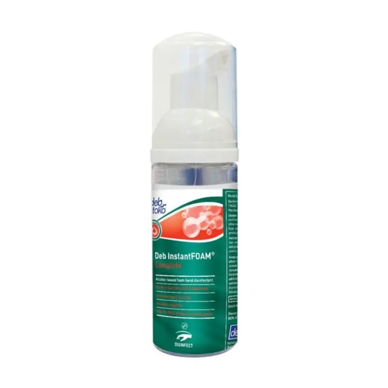 Deb 47ml Instantfoam Complete Alcohol Hand Sanitiser Pump Pack