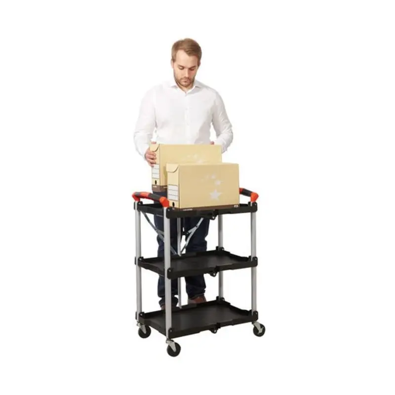 Pro-Source 430 x 670 x 850mm Folding Trolley