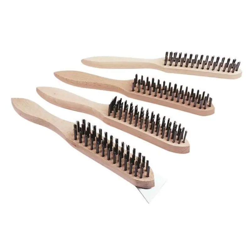 Select 4 Row 580 Series Wire Scratch Brush - With Scraper