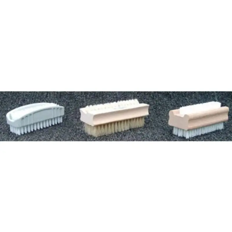 Select 3-3/4in Double Sided Plastic Nylon Nail Brush