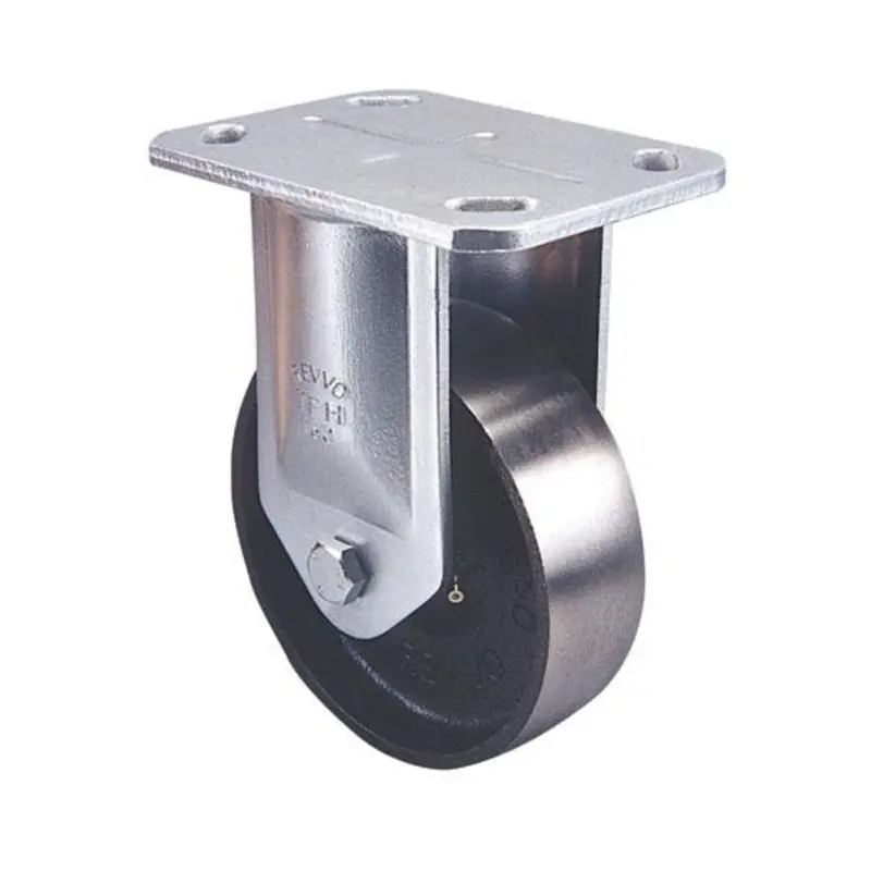 Select 250mm Rubber/Cast Iron Heavy Duty Swivel Castor